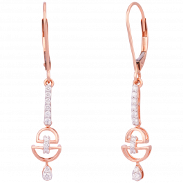 Fashionatic Trendy Hanging Diamond Earrings