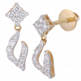 Fancy Twinkling Diamond Earrings