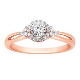 Beautiful Crown Design Diamond Ring
