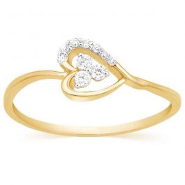 Awesome Heartine Design Diamond Ring