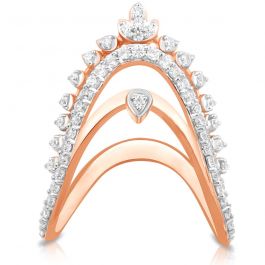Traditional Vanki Design Diamond Ring