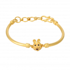 Kids Charming Rabbit Gold Bracelets