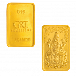 22KT Gold  5 Grams Lakshmi Bar 26D949168
