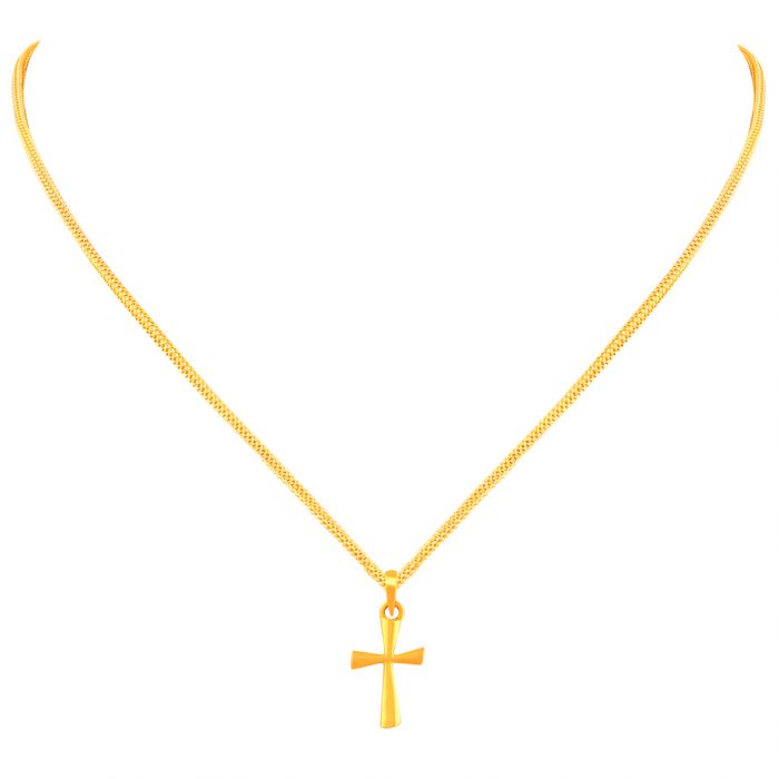 Plain Cross 22kt Gold Pendant - 22kt Gold Pendant Plain Cross 22kt Gold Pendant - 22kt Gold Pendant