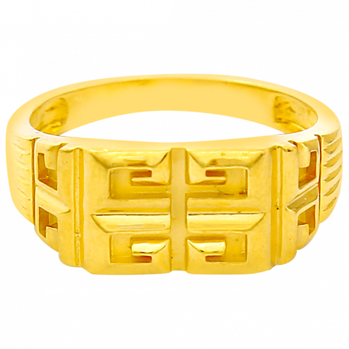 Buy Manly Gold Mens Ring Gold Rings