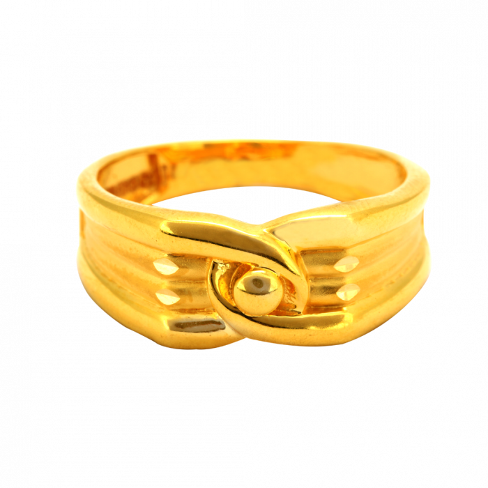 Together Style Mens Gold Ring - Rings - Gold Jewellery - Jewellery