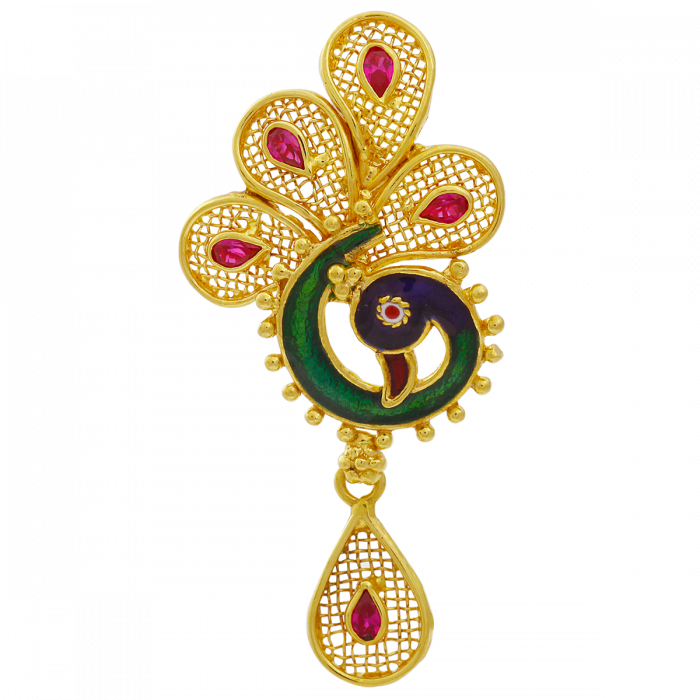 Gold Plated and Fine Vitreous Enamel Earwire Earrings Celtic Cross Design 3341 