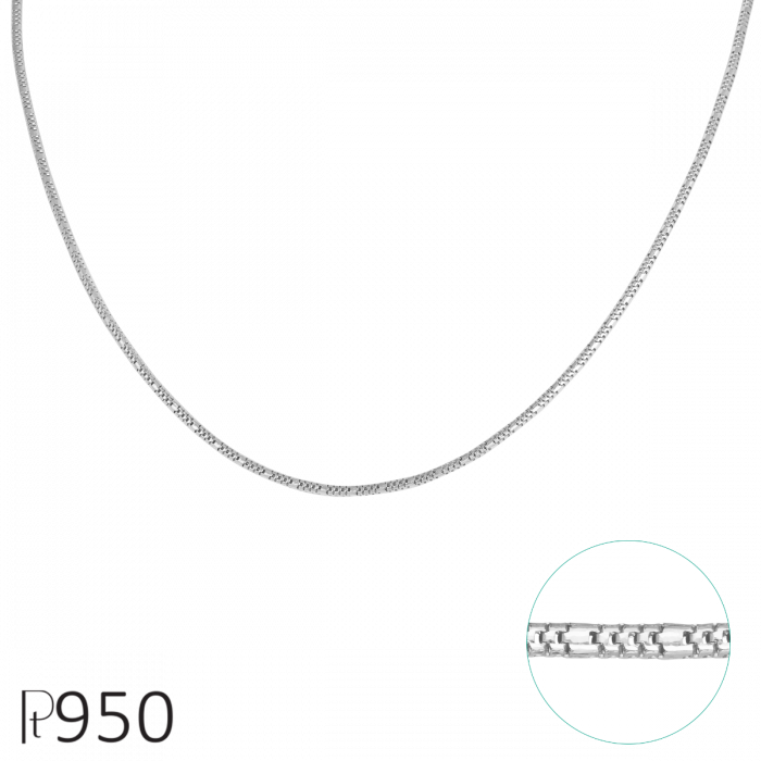 Buy Classy Fascinate Platinum Chain 