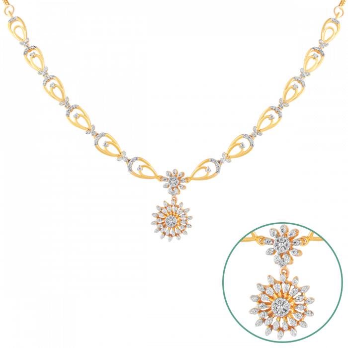 grt diamond necklace 1 lakh