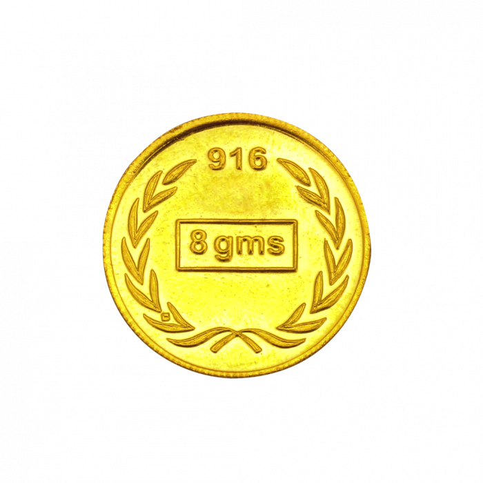 22kt Gold 8 Grams Lakshmi Coin 22kt Gold 8 Grams Lakshmi Coin