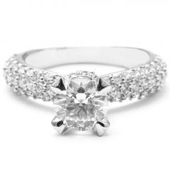 Princess Crown Design Silver Ring