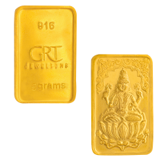 22KT Gold  5 Grams Lakshmi Bar 26D914248